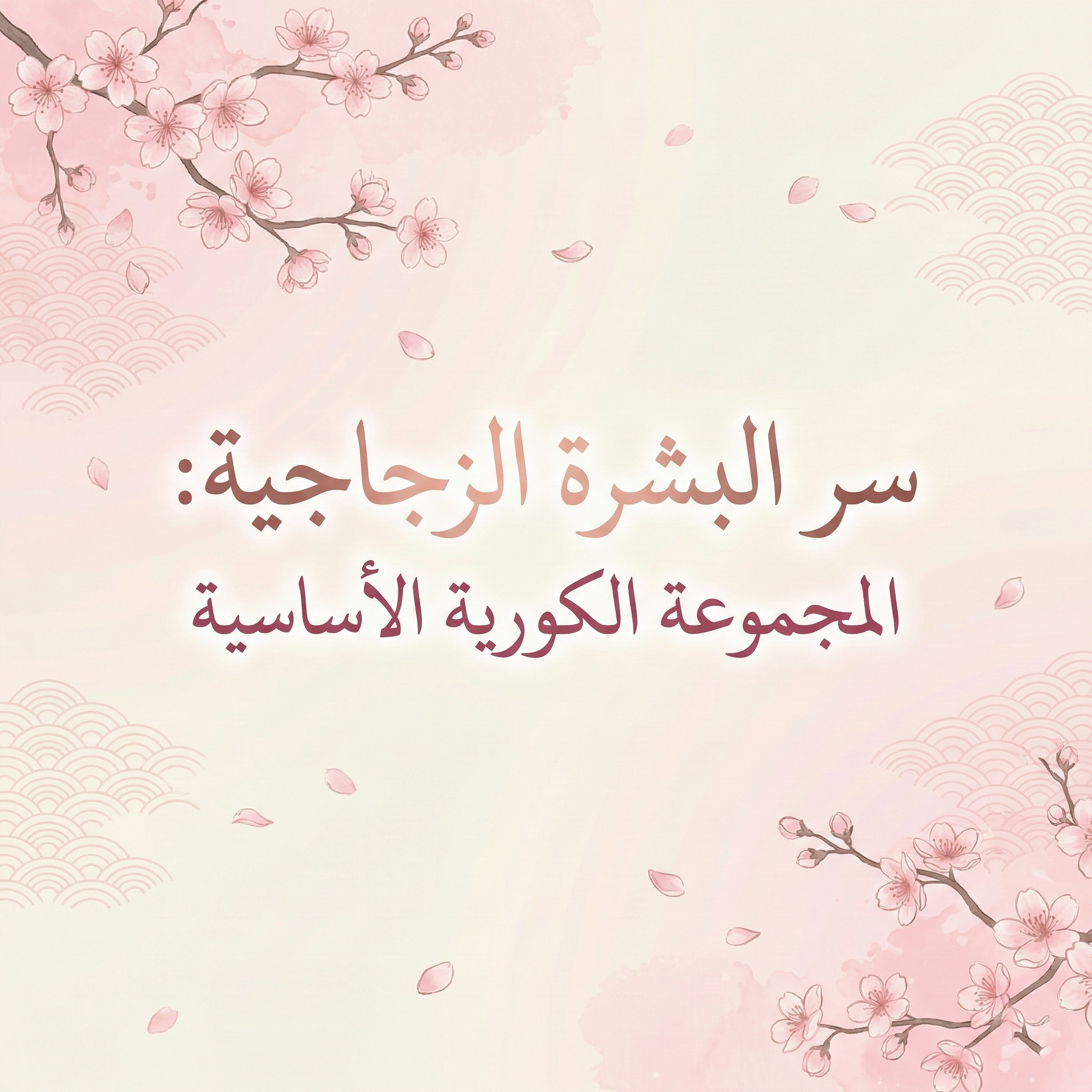 مجموعة البشرة الزجاجية الكورية (6 منتجات)