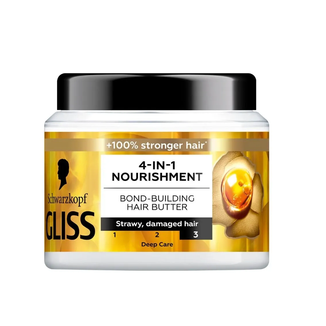 زبدة شعر مغذية لإصلاح وتقوية الشعر التالف