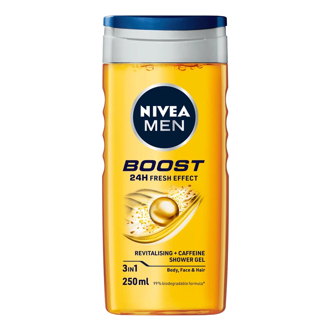 جل استحمام منشط بالكافيين لتجديد الحيوية