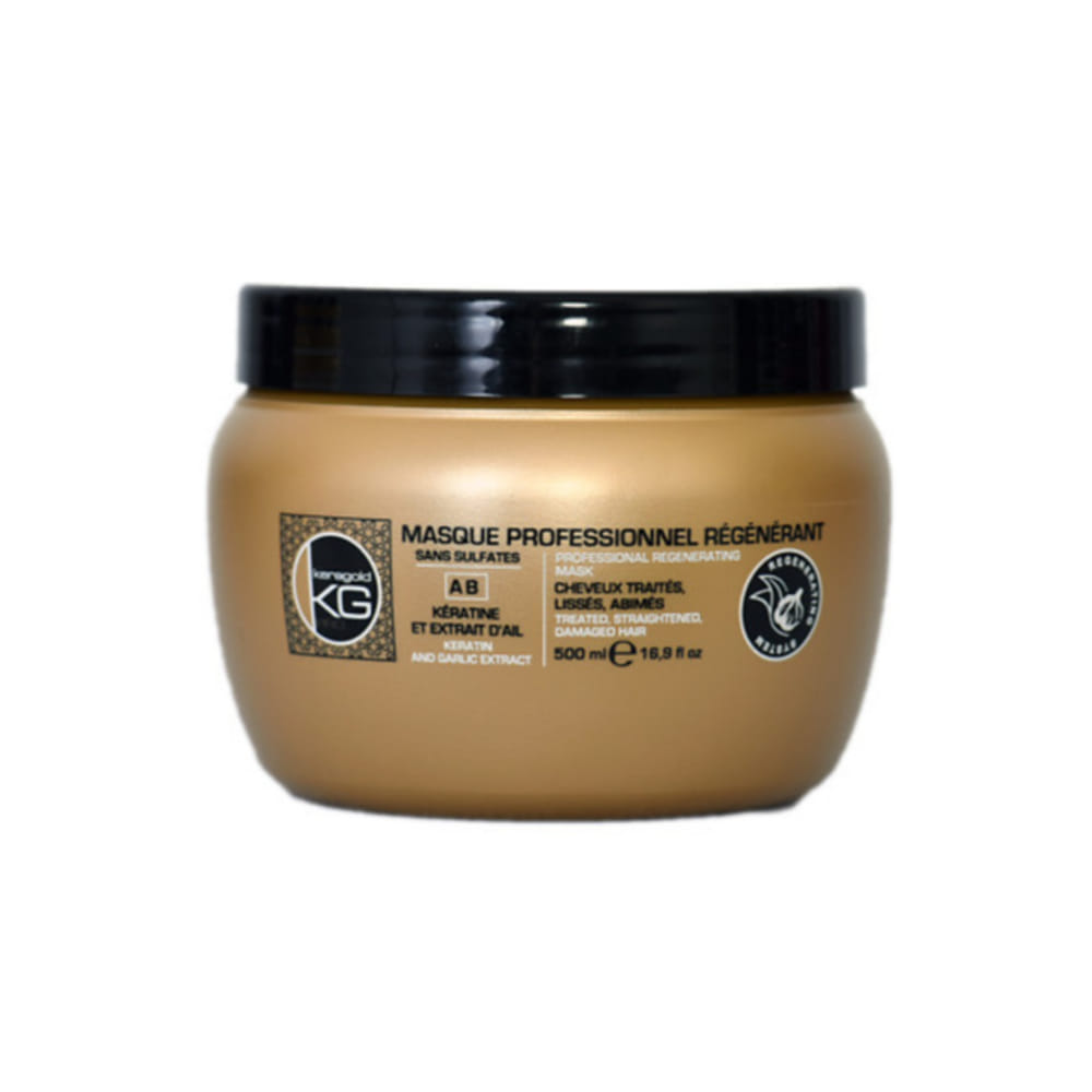 ماسك احترافي بالكيراتين وخلاصة الثوم