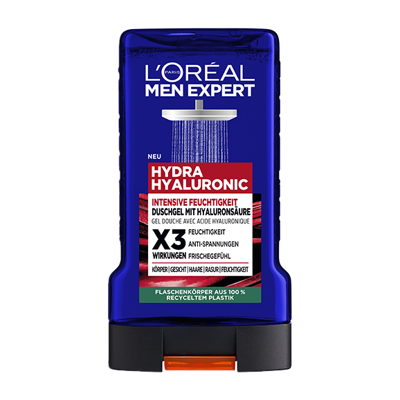 جل استحمام مرطب بحمض الهيالورونيك للرجال