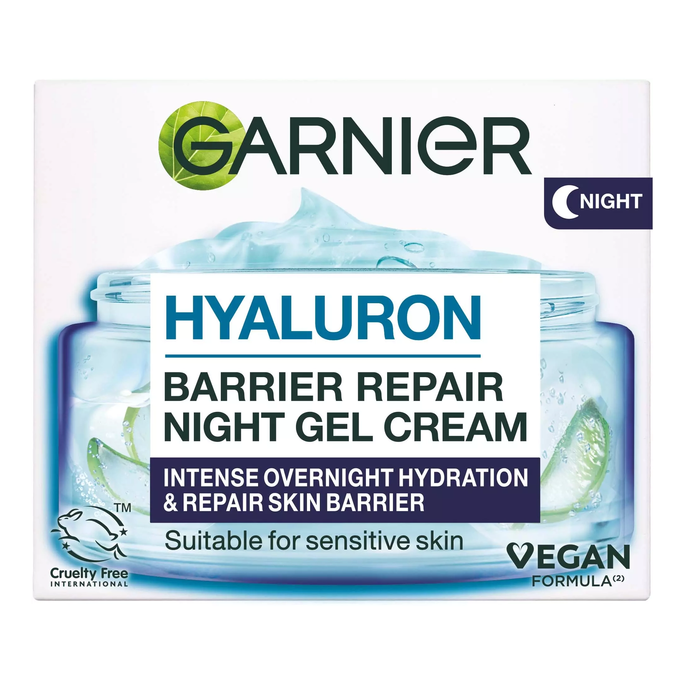 كريم ليلي غارنييه بالهيالورون للترميم