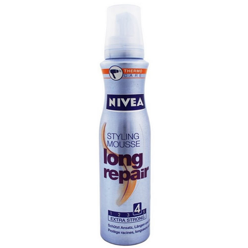 موس تصفيف مصلح للشعر الطويل بفيتامين B3