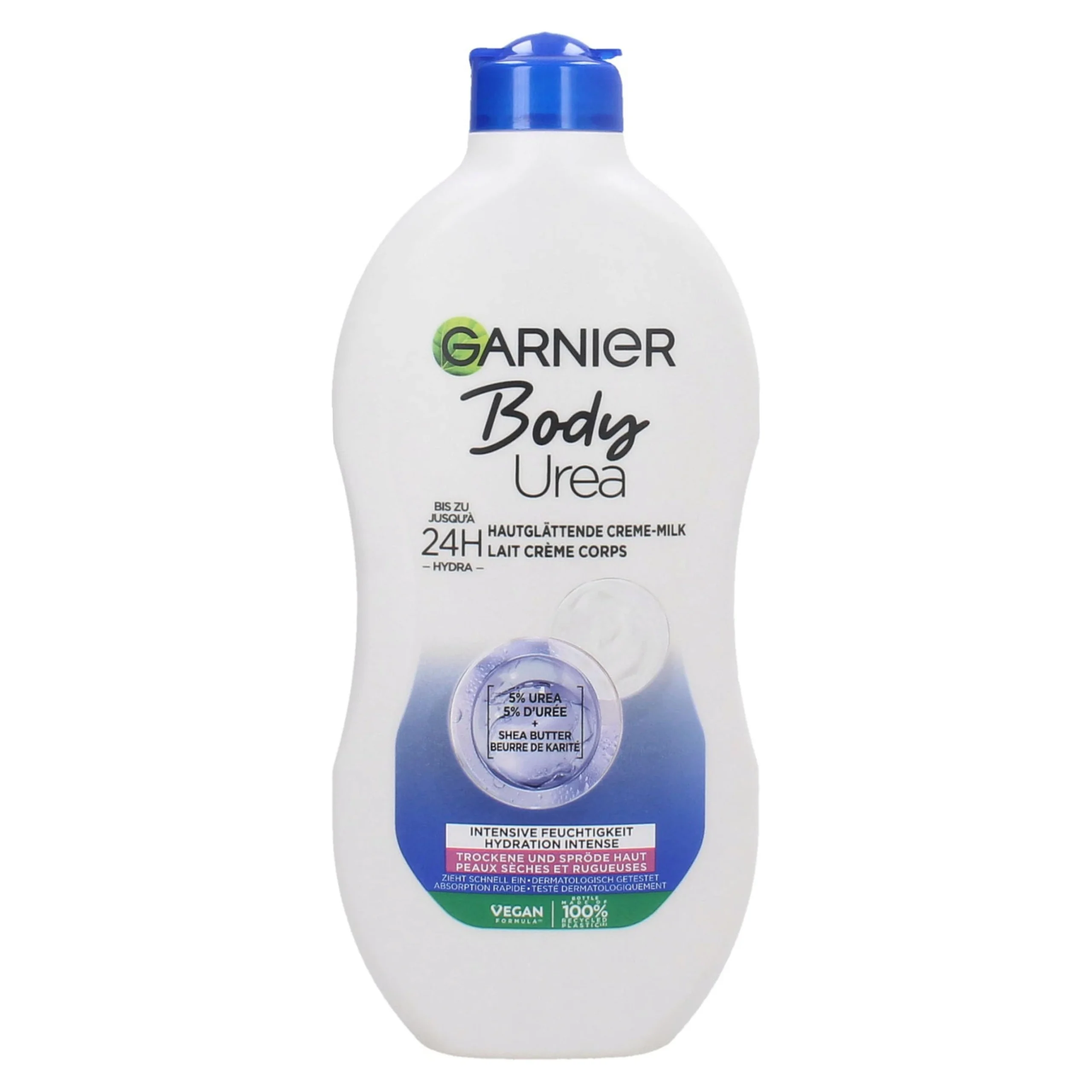 Soothing body cream with urea and shea butter