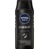 Men's deep cleansing shampoo with black carbon