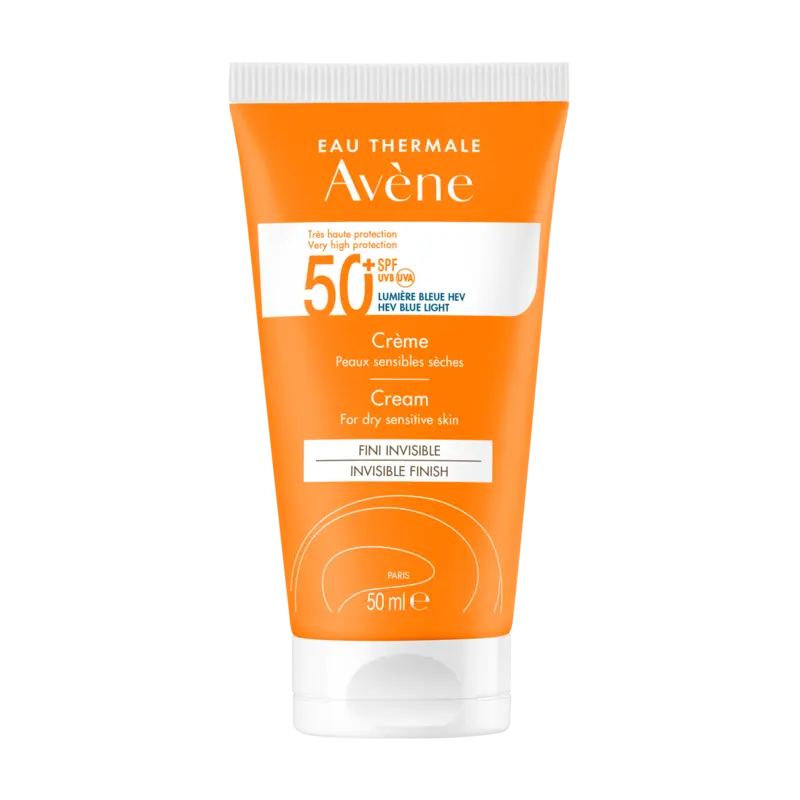 Crème solaire hydratante pour les peaux sensibles et sèches