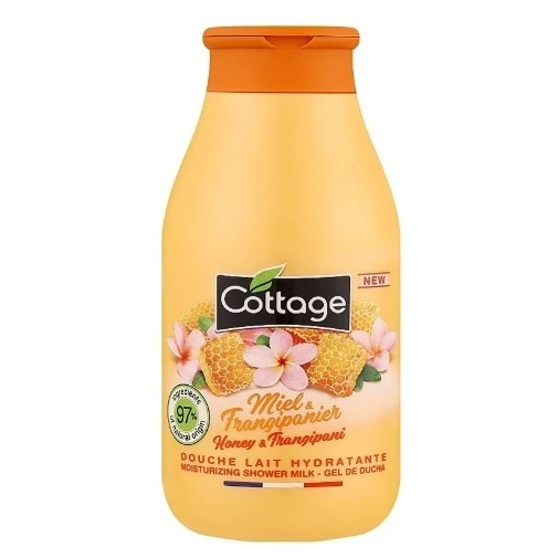 Lait de bain au miel et au frangipanier